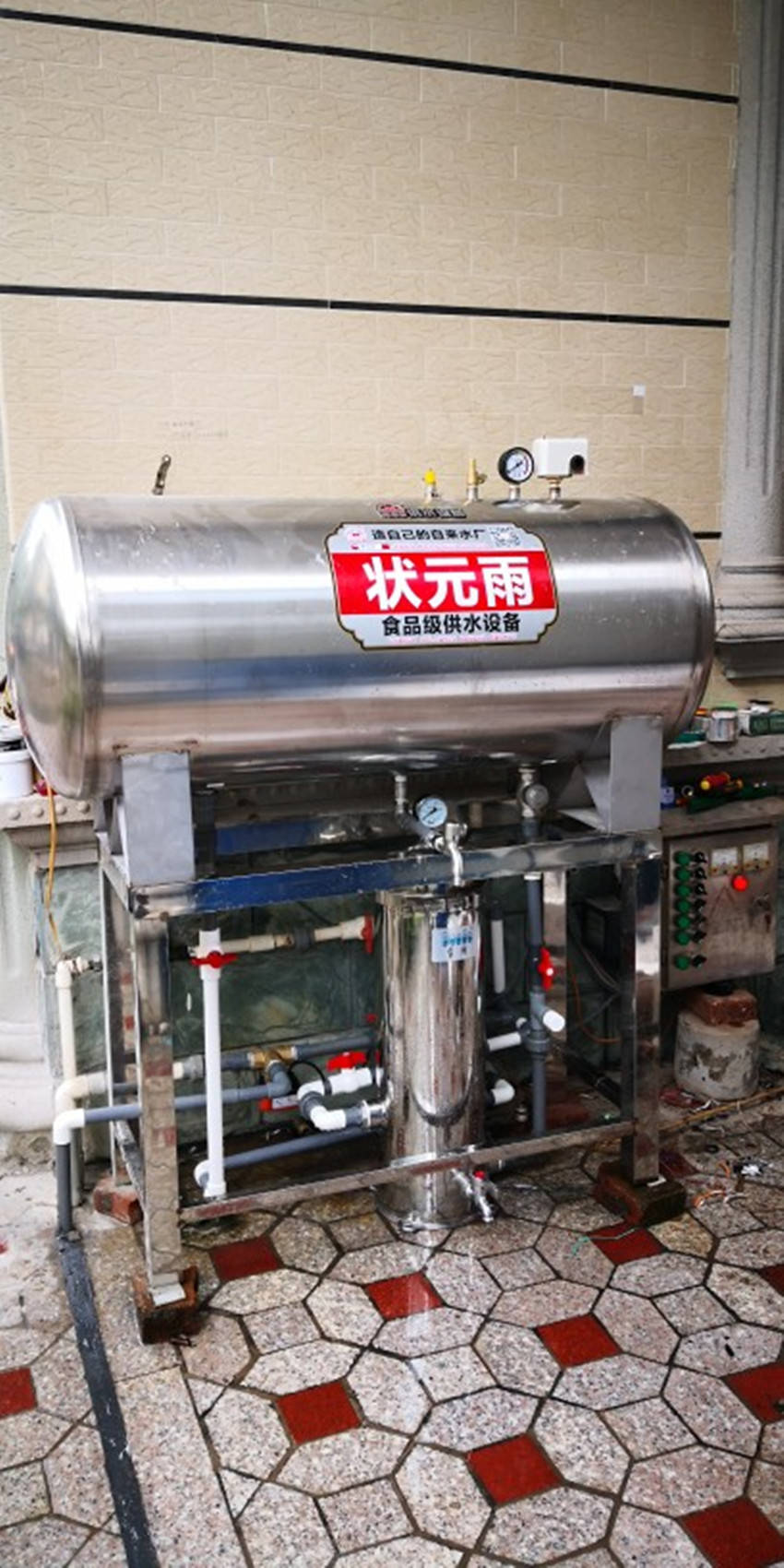 自來水水壓低，水流小高峰用水成難題！使用它斷水斷電依舊出水強勁！