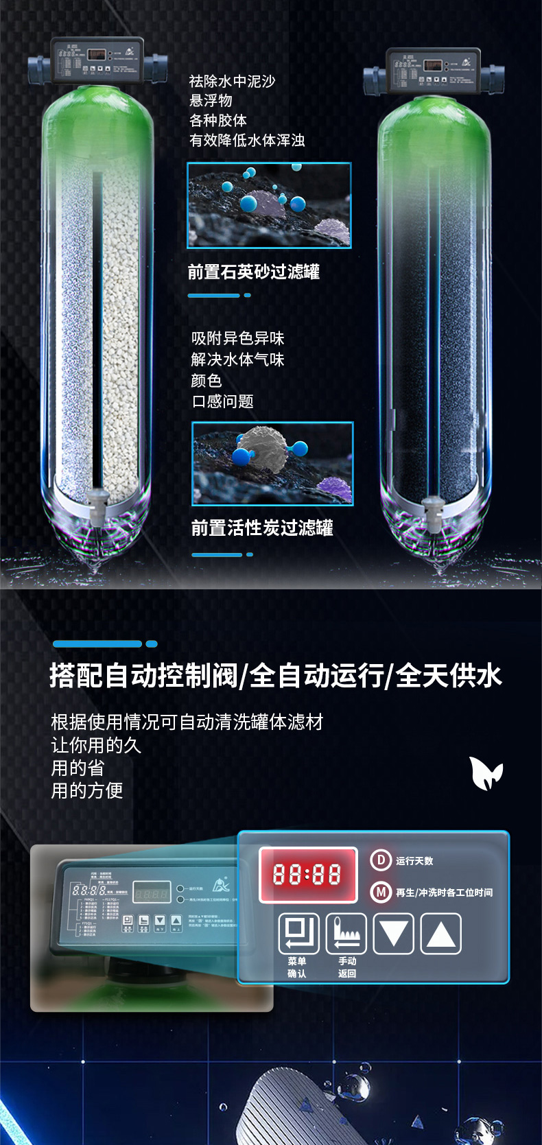 狀元雨過濾供水一體機