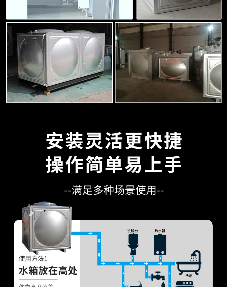 不銹鋼模板、保溫水箱！